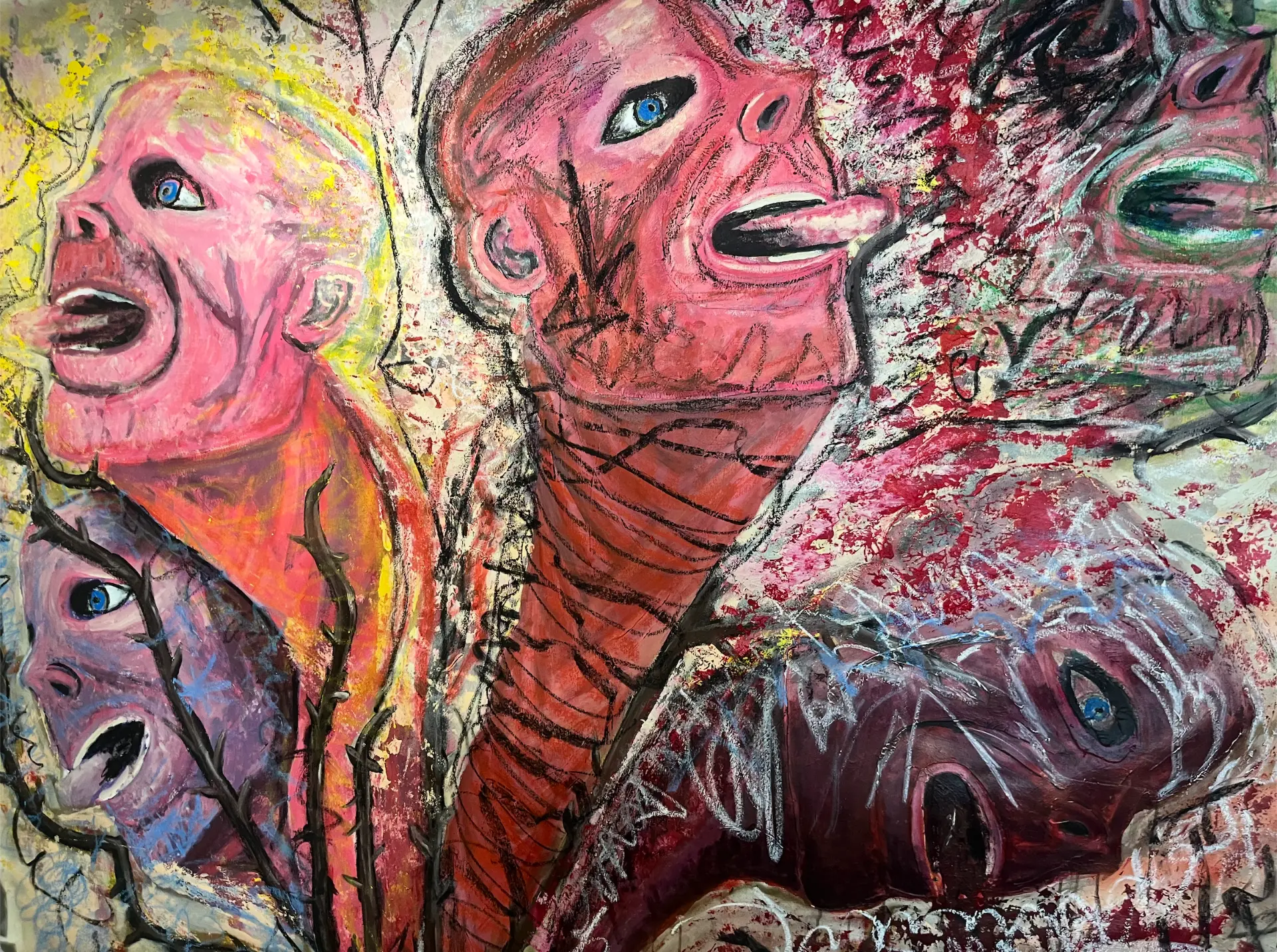 Self-portrait XXIII — Coro. 2026. 210x210
