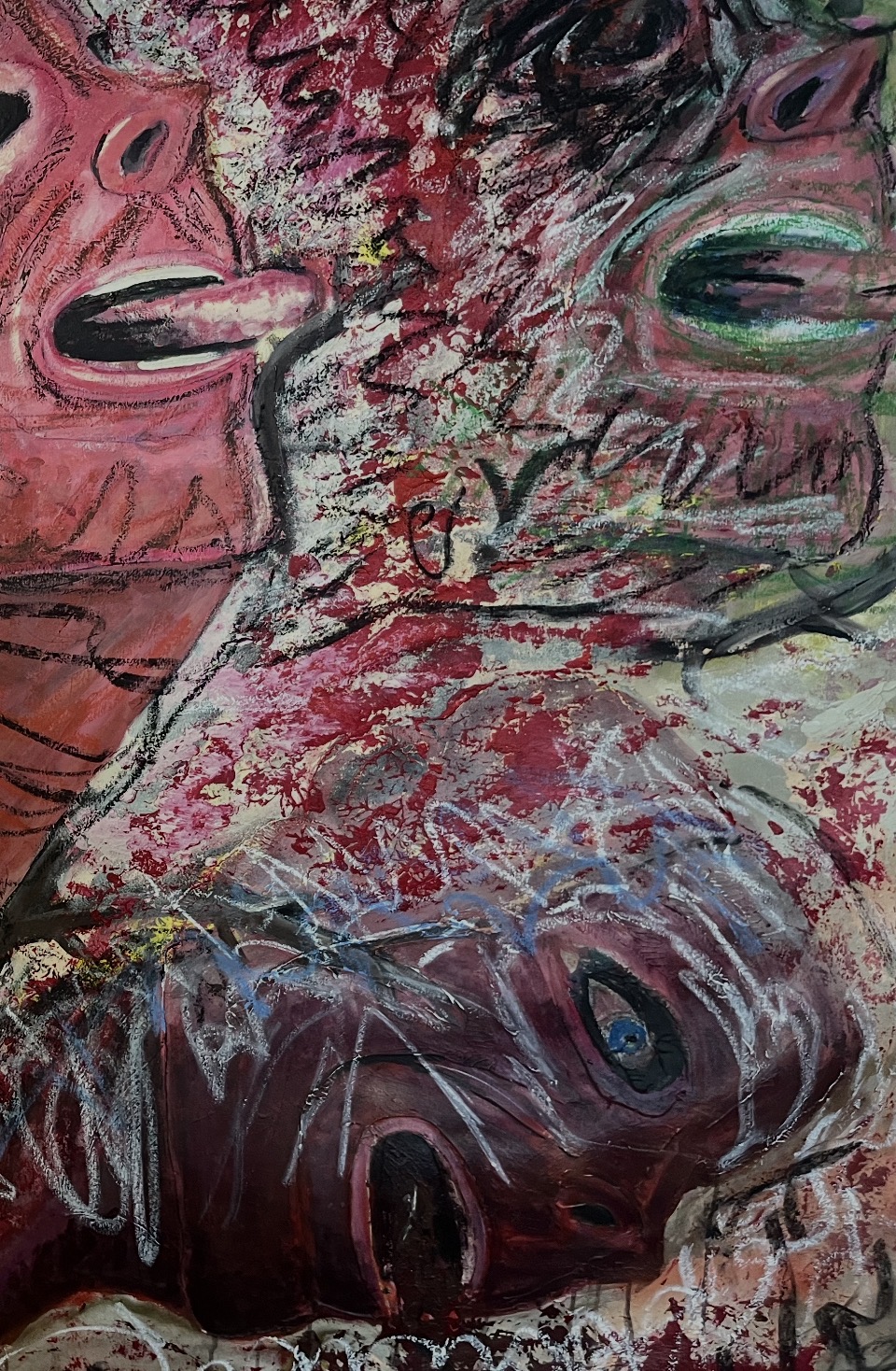 Self-portrait XXIII — Coro. Detalle