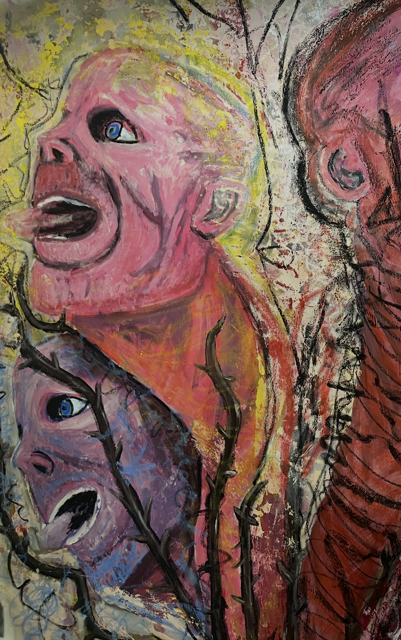 Self-portrait XXIII — Coro. Detalle