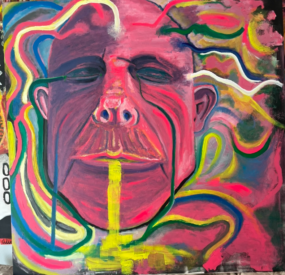 Self-portrait V — Supraconciencia. 150x150