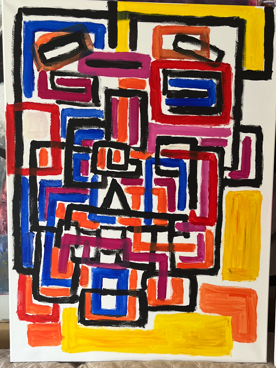 Untitled — Laberinto. 2026. 60x80