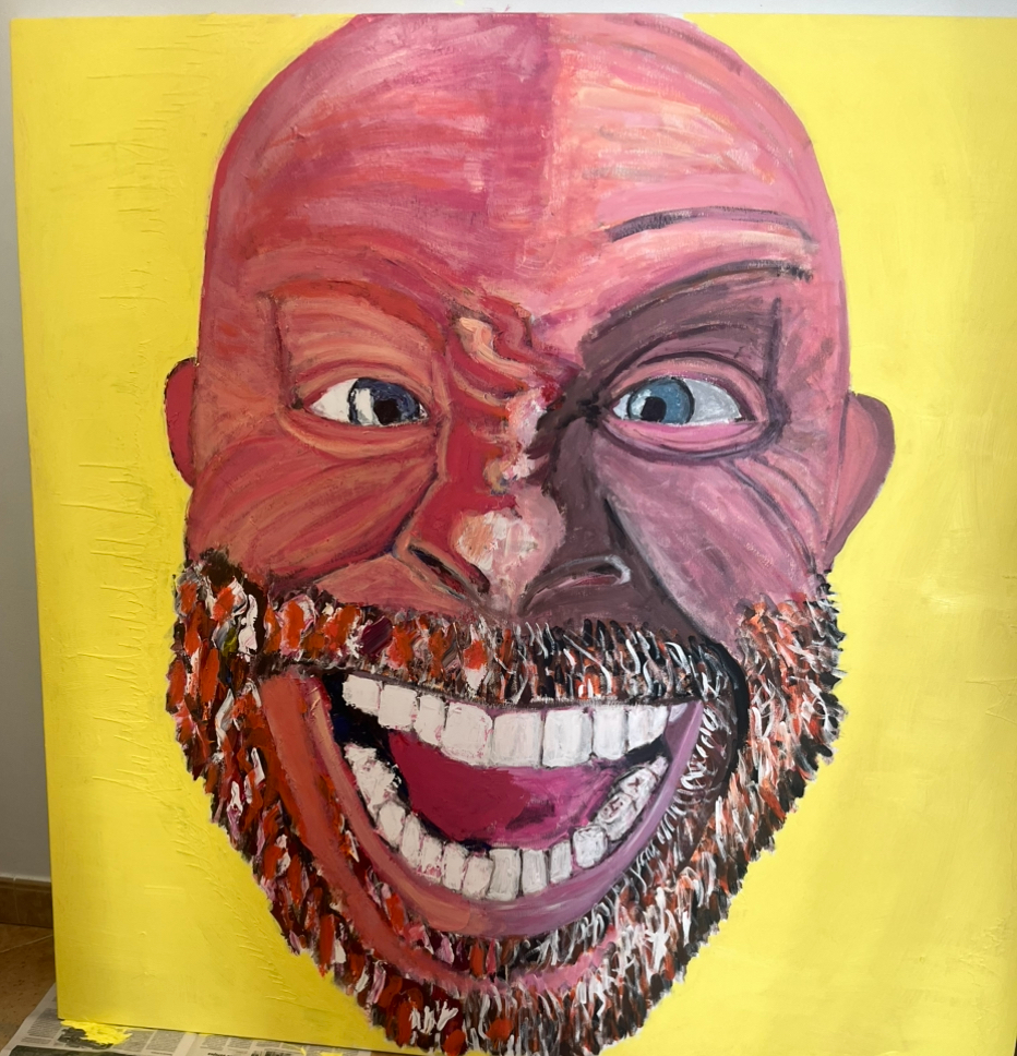 Self-portrait XI — Rehecho. 2026. 150x150